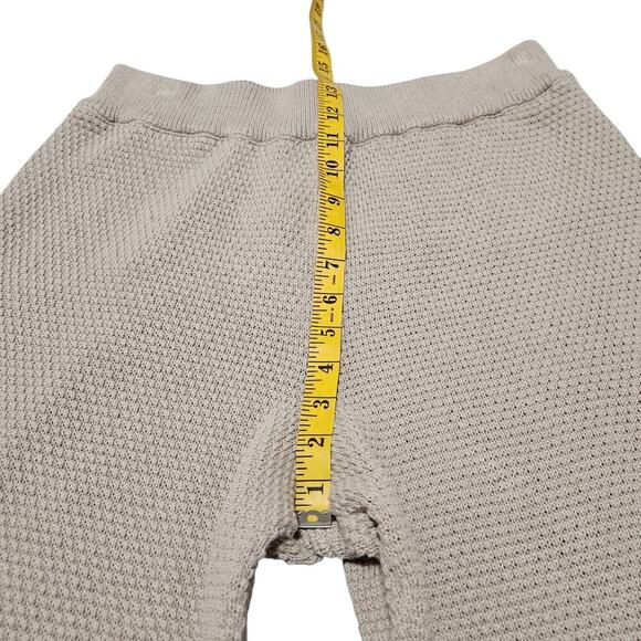 Free People Cardi Joggers Size S Peyote Beige Knit Lounge Pants - Picture 10 of 13